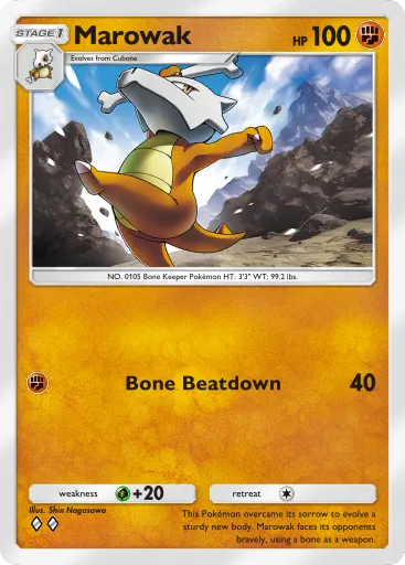 Marowak card image