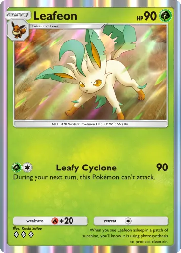 Leafeon card image