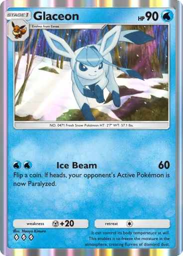 Glaceon card image