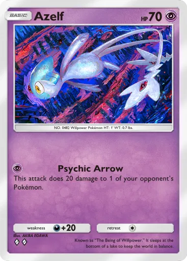 Azelf card image