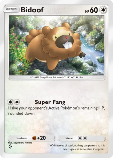 Bidoof card image