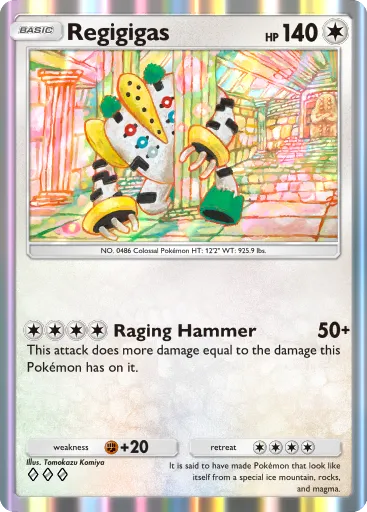 Regigigas card image