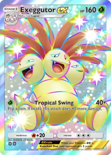 Exeggutor ex card image