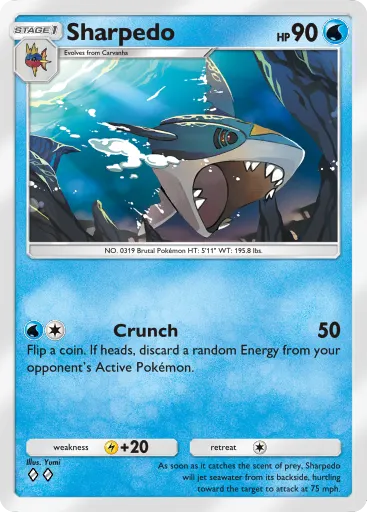 Sharpedo card image