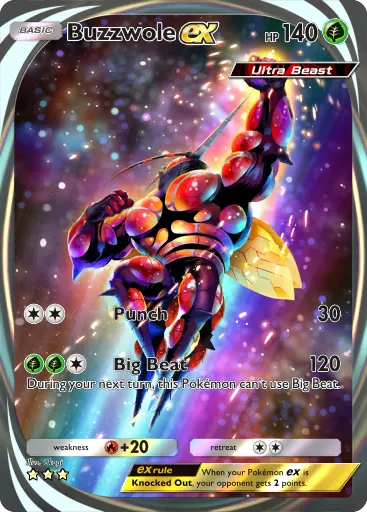 Buzzwole ex card image