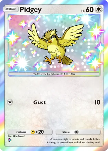Pidgey card image