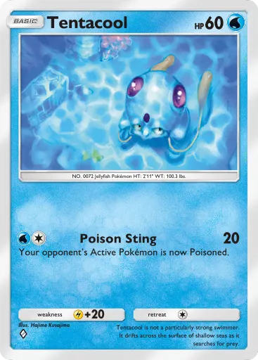 Tentacool card image
