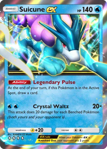 Suicune ex card image
