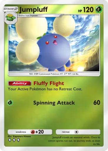 Jumpluff card image