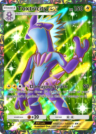 Toxtricity ex card image
