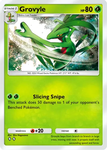 Grovyle card image