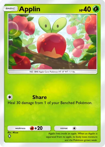 Applin card image