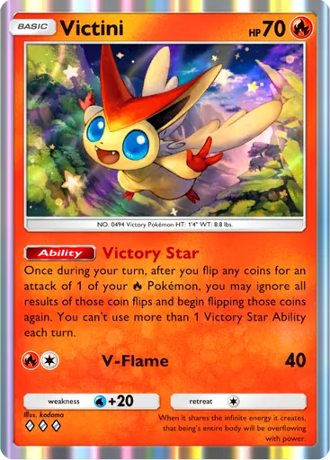 Victini card image
