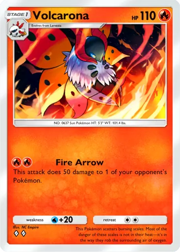 Volcarona card image