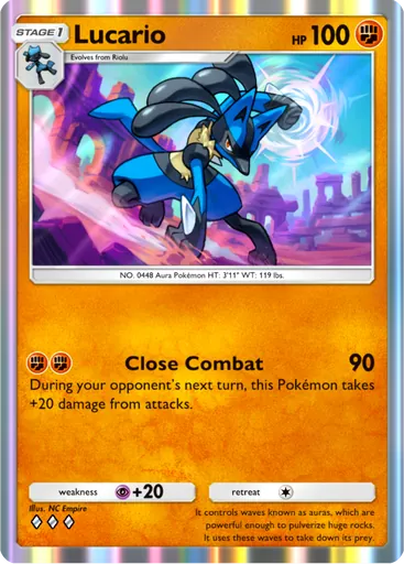 Lucario card image