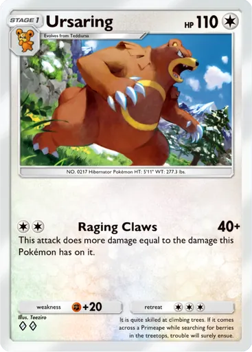Ursaring card image