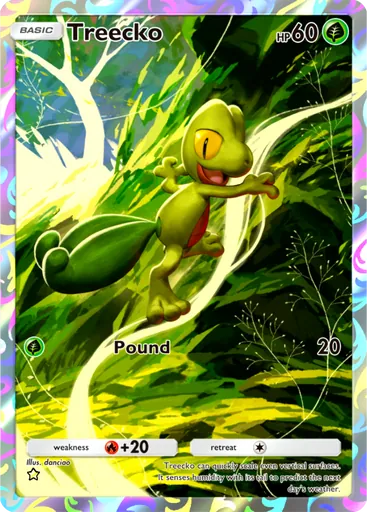 Treecko card image