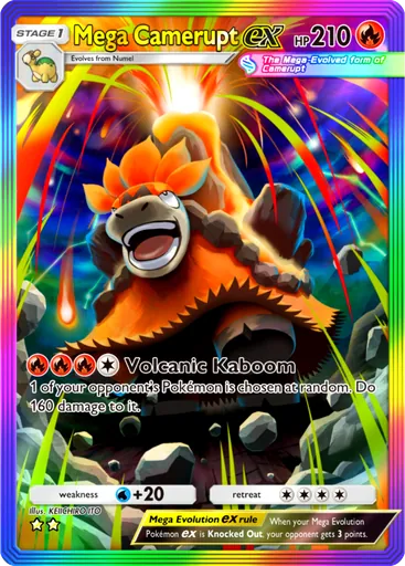 Mega Camerupt ex card image