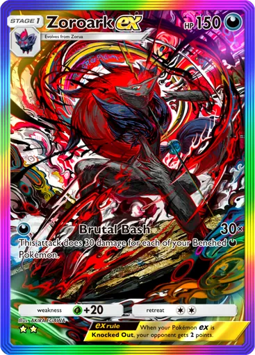 Zoroark ex card image