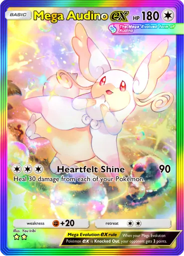 Mega Audino ex card image