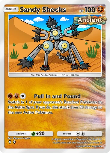 Sandy Shocks card image