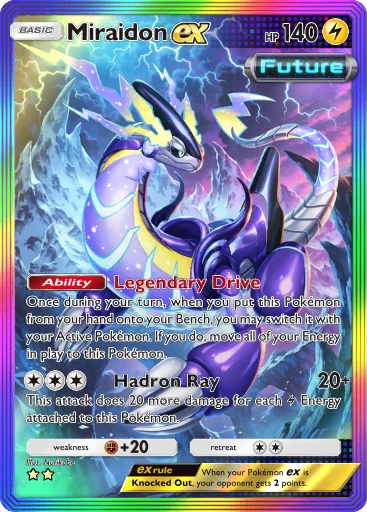 Miraidon ex card image