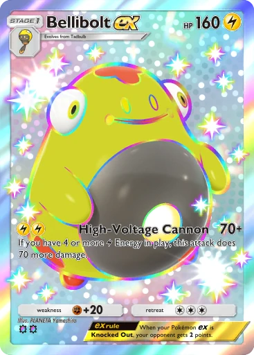 Bellibolt ex card image
