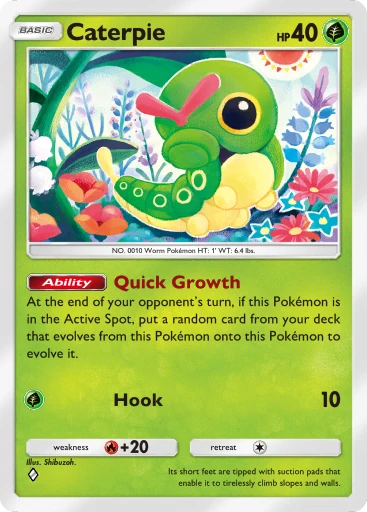 Caterpie card image