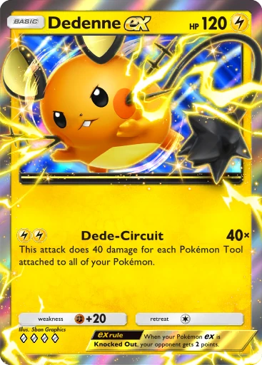 Dedenne ex card image
