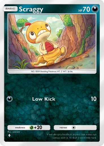 Scraggy card image