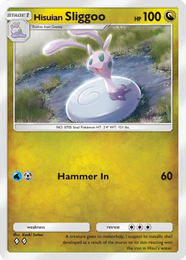 Hisuian Sliggoo card image