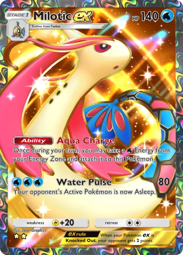 Milotic ex card image