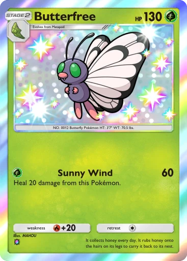 Butterfree card image