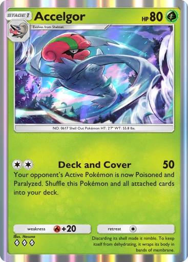 Accelgor card image