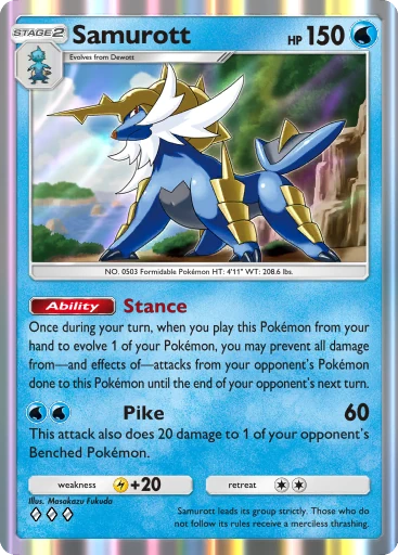 Samurott card image