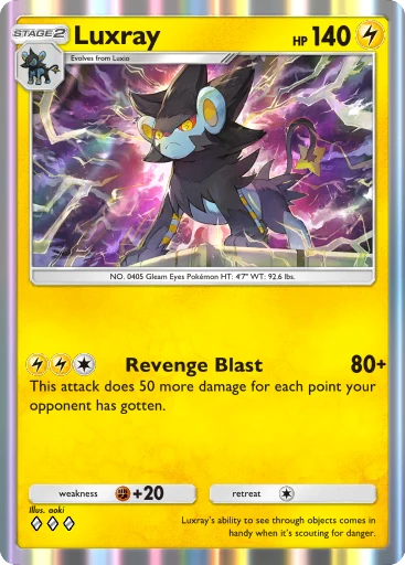 Luxray card image