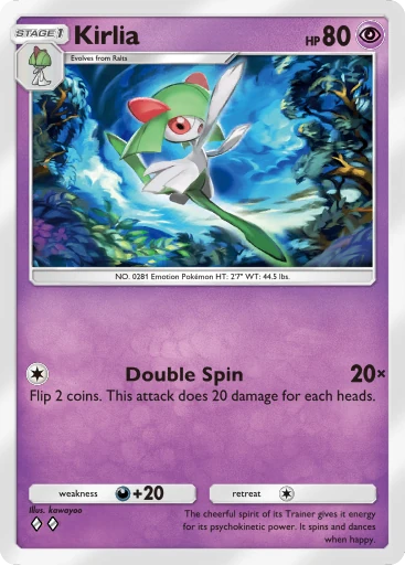Kirlia card image