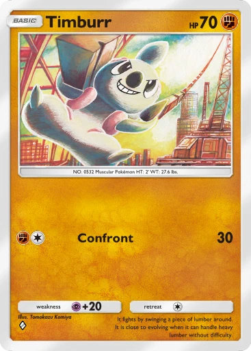 Timburr card image