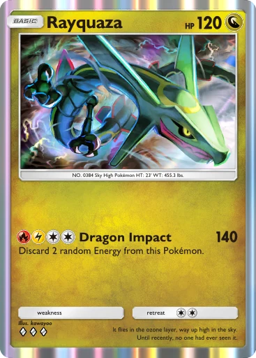 Rayquaza card image