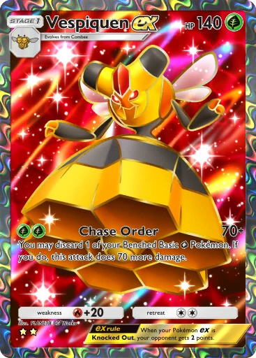 Vespiquen ex card image