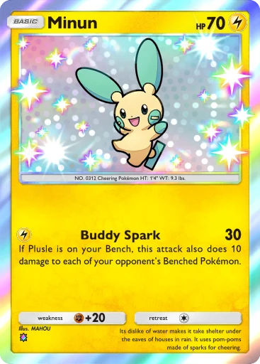 Minun card image