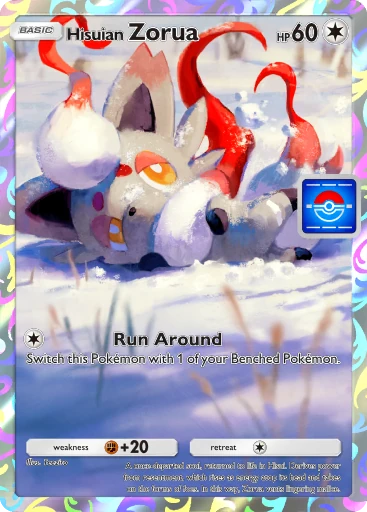 Hisuian Zorua card image